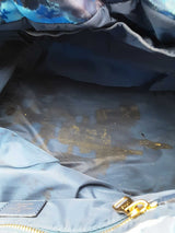 Louis Vuitton Monogram Ikat Noeful Floral Blue Nylon Eb0726pxzsa