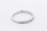 Tiffany & Co. Harmony Diamond Band Ring In Platinum 3 Grams Size 7 Eb0726ocrsa