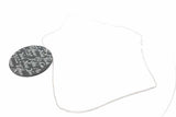 Tiffany & Co. Notes Black Disc Pendant Necklace 8.6 Grams 17 Inch Eb0926lxzsa