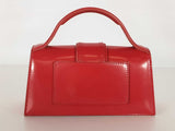 Jacquemus Le Grand Bambino Red Patent Leather Handbag Sd0426wzxde
