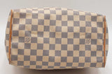 Louis Vuitton Damier Azur Speedy Top Handle Bag Eb1125pxzdu
