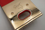 Christian Louboutin Mini Carasky White Leather Shoulder Bag Eb0526prxsa