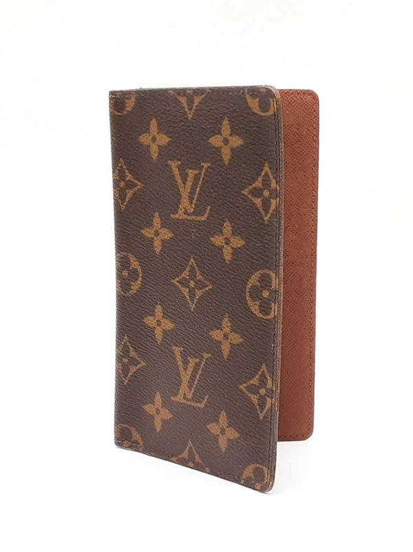 Louis Vuitton Monogram Coated Canvas Pocket Agenda Cover Fw0525lwzdu