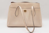 Coach Lora White Pebbled Leather Carryall Bag Sd1225rrsa