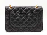Chanel Large Double You Flap Bag In Diamond-quilted Black Leather Fw0626lixzdu