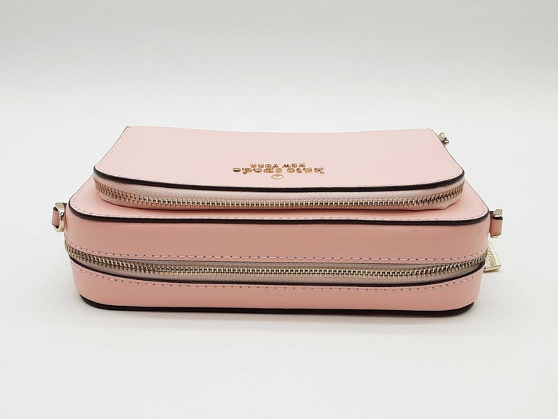 Kate Spade Staci Dual Zip Around Pink Crossbody Bag Sd0725orde