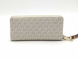 Michael Kors Zipper Wallet White Aa0626pzsa