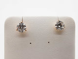 2.02 Cttw Lab Grown Diamonds 14k Yellow Gold 1.1g Stud Earrings Do0826poxde