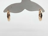 14k Yellow Gold 3.4 Grams Bangle Earrings Mk0226kczmia