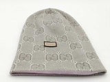 Gucci Wool Beanie Purple Reversible Aa0726rzsa