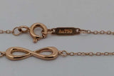 Tiffany & Co. Infinity Endless Station 18k Yellow Gold Bracelet 2g Eb1026orxsa