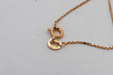 14k Yellow Gold Diamond Cross Pendant Necklace 2.8 Grams 21 Inch Eb0826ocrsa