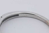 1.0ctw Center Round Diamond Ring 10k White Gold 1.7 Grams Size 5.5 Eb0425loirsa