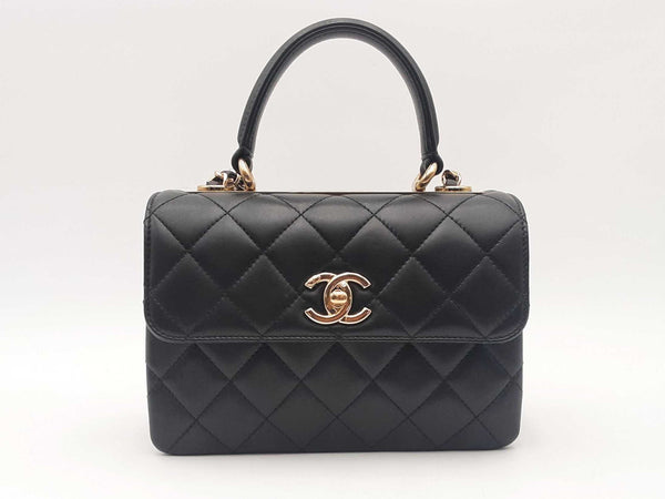 Chanel Quilted Lambskin Leather Small Trendy Handbag Sd0825lrzxsa