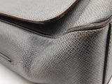 Louis Vuitton Roman Glacier Gray Taiga Leather Messenger Bag Do0824loxzde