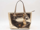 Michael Kors Gold Jet Set Gold Handbag Aa0625orsa