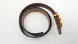 Louis Vuitton Reversible Black & Brown Leather Belt & Dynasty Buckle Fw1124lxzdu