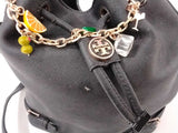 Tory Burch Drawstring Charm Bucket Bag Crossbody Purse Vc0726ezmia