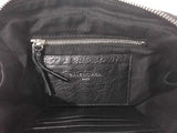 Balenciaga Classic Reporter Xs Chain Graffiti Black Shoulder Bag Vc1026lizmia