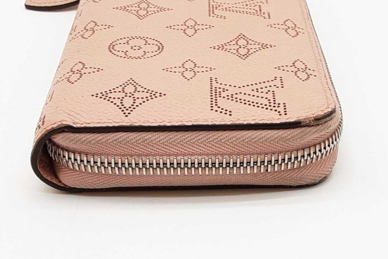 Louis Vuitton Pink Mahina Monogram Perforated Leather Zippy Wallet Eb0725wxzde