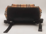 Burberry Vintage Check Nylon Backpack Beige Aa0125wxzsa