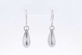 Tiffany & Co. Elsa Peretti Tear Drop Sterling Silver Earrings 4.3g Eb0725wxdu