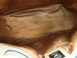 Mcm Visetos Saddle Bag Brown Aa0826lrzsa