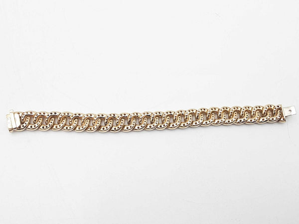 5.76ctw 14k Yellow Gold 36.5 Grams Cuban Bracelet 6 Inch Sd0825lrzxsa