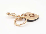 Coach Hearts Keyring In Signature Coated Canvas Fw0725wxzdu