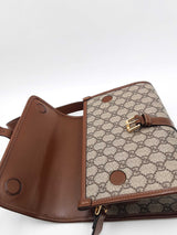 Gucci Gg Supreme Monogram Canvas Messenger Bag Eb0226pxzsa
