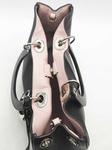 Christian Dior Diorissmo Black Leather Tote Bag Eb0425rxzsa