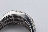 3.36cttw Diamond Ring In 14k White Gold 8.5 Grams Size 10.25 Eb0726lexzsa