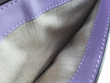 Tory Burch Britten Lavender Purple Leather Chain Shoulder Bag Do0325lxzde