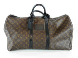 Louis Vuitton 55 Keepall Bandouliere Monogram Duffle Bag Sd0625rzxde
