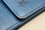 Louis Vuitton Dark Blue Epi Textured Leather Sarah Wallet Eb1224crsa