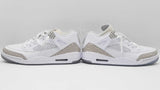 Nike Jordan Spizike Low White Sneakers Size 10.5 Us Sd0926izdu