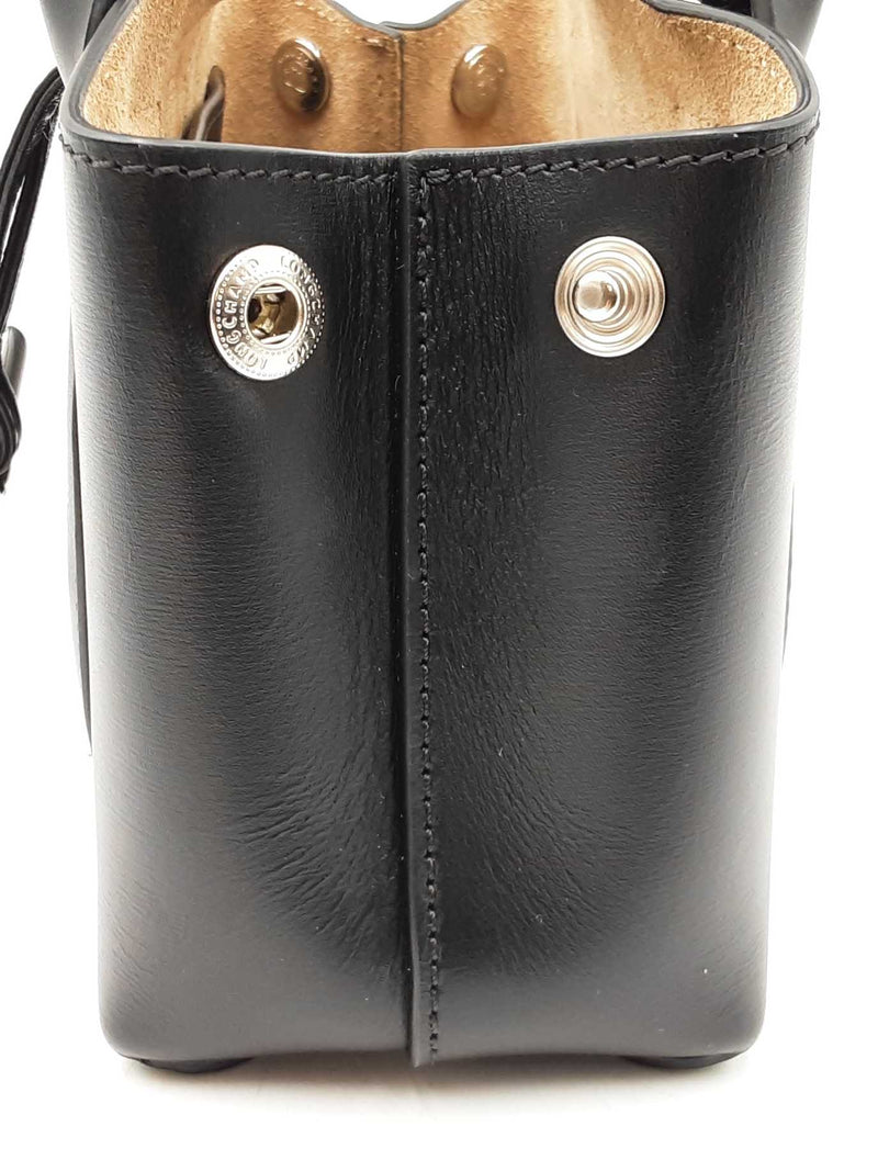 Longchamp Roseau Convertible Black Leather Crossbody Tote Fw0825lrxdu