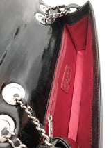 Chanel Coco Ming Black Patent Leather Flap Shoulder Bag Eb1026rxzsa