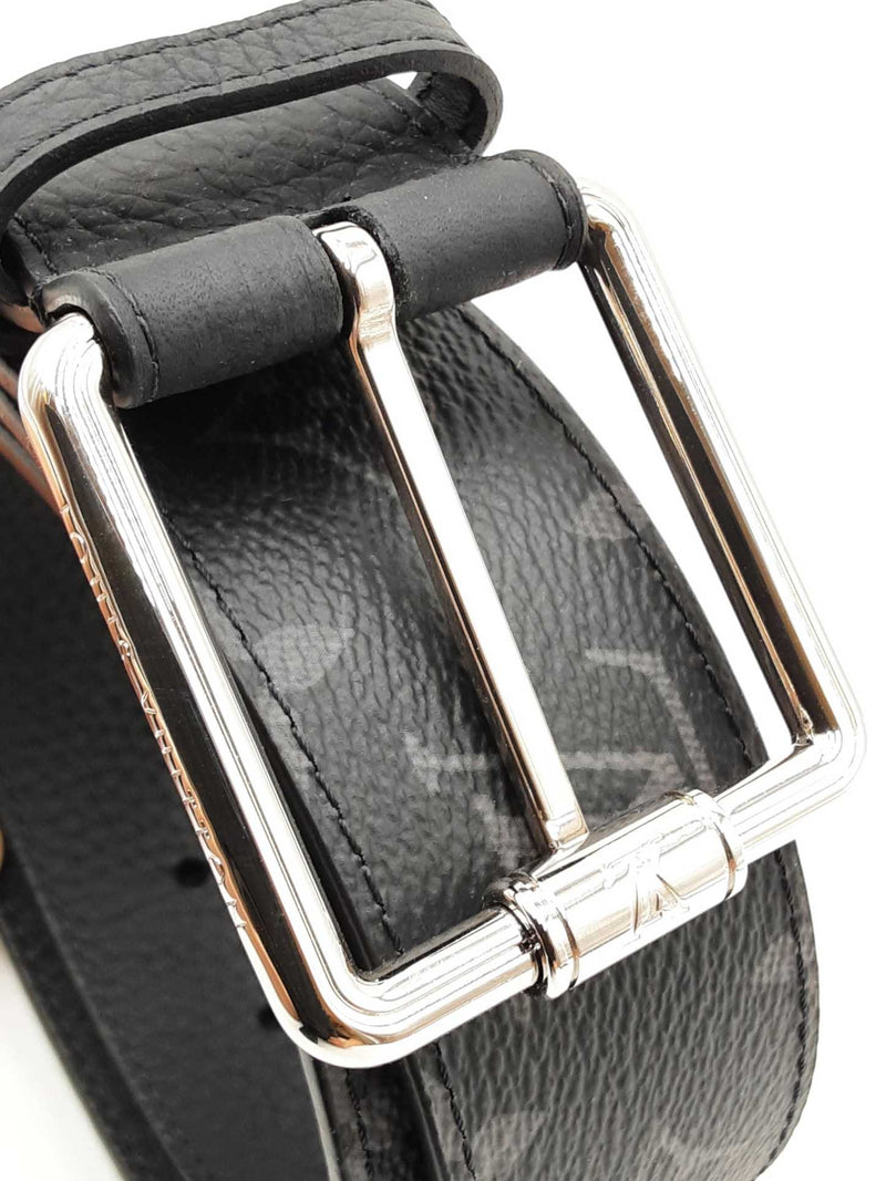Louis Vuitton Slender 35mm Reversible Canvas & Leather Belt Fw0525orzdu