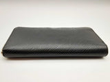 Louis Vuitton Black Epi Leather Zipper Wallet Do0125orxde