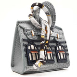 Mini Bag Charm Gray Sd0725edu