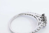 0.65cttw Lab Grown Diamond 10k White Gold Ring 2.4 Grams Size 7 Eb0526lpxdu