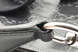 Gucci Embossed Black Leather Sling Bag Eb0326prxsa
