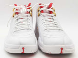 Air Jordan 12 Retro 130690 107 White Shoes Size 11.5 Aa0926izsa