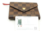 Louis Vuitton Damier Ebene Victorine Wallet Eb0225lxzsa