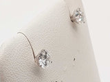 1.01 Cttw Lab Grown Diamonds 14k Wg 1.0g Screw Back Stud Earrings Do0326orxde