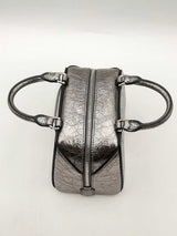 Givenchy Antigona Nano Cube Metallic Silver Top Handle Bag Eb0425pxzsa