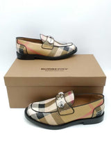 Burberry Broadbrook Check Loafers Size 39 Eb0926lorsa