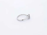0.80 Cttw Diamond & 95% Platinum Halo Ring 4.9 Grams Size 5 Fw0625cxzdu