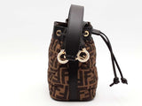 Fendi Mon Tresor Bucket Bag Brown Aa0526rzxsa